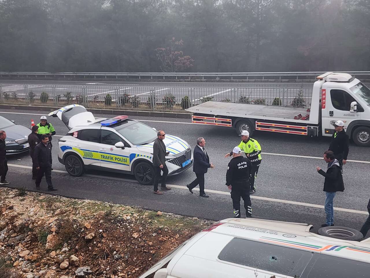 Muğla’da Sis Kazaya Neden Oldu: 13 Yaralı 1